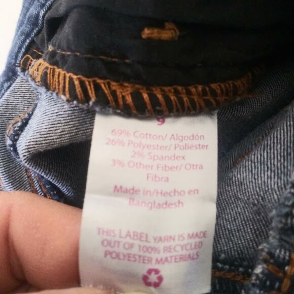 No Boundaries Women's Size 9 Dark Wash Jeans - Picture 11 of 12